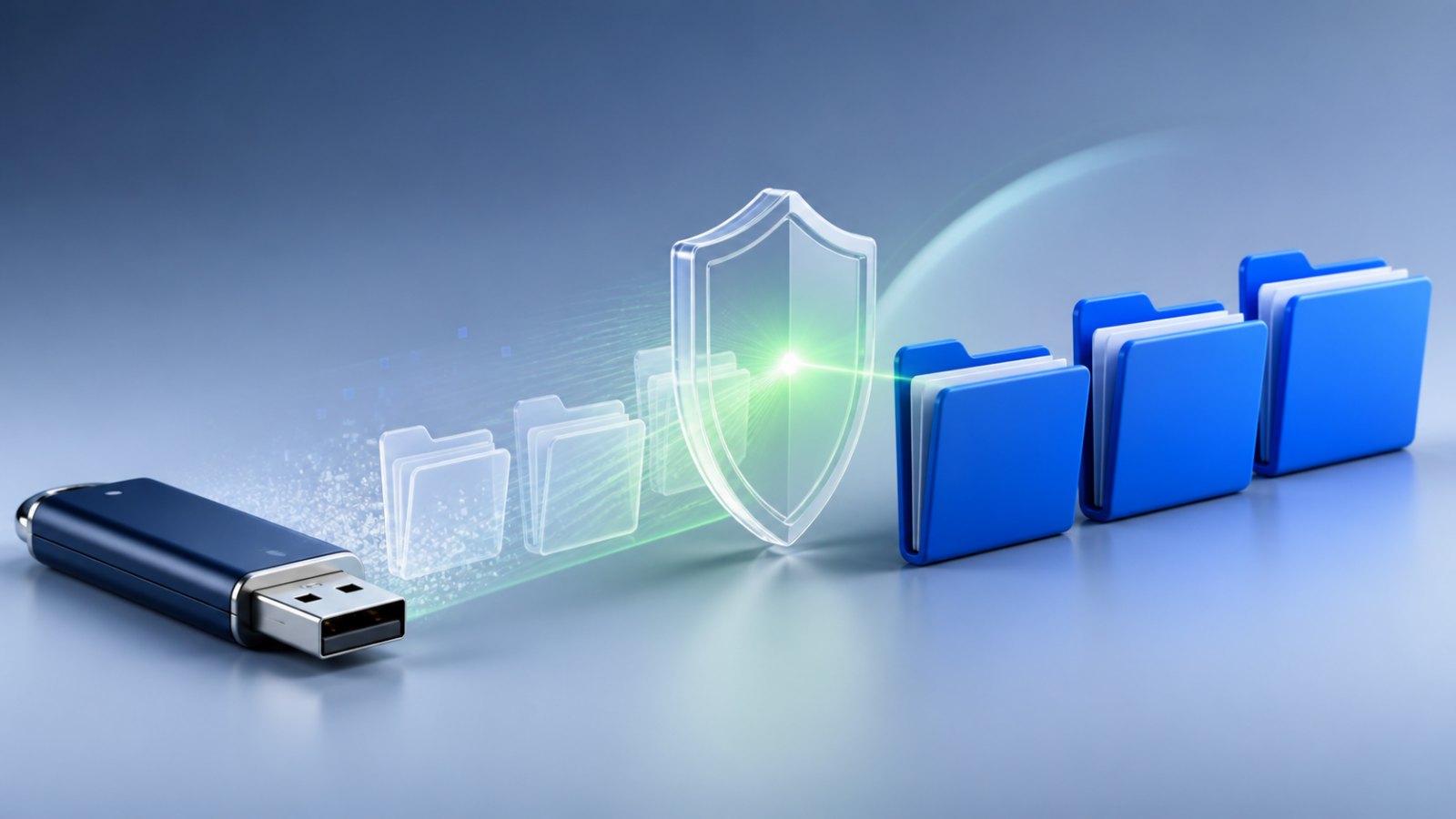 USB की hidden files सुरक्षित तरीके से कैसे दिखाएँ